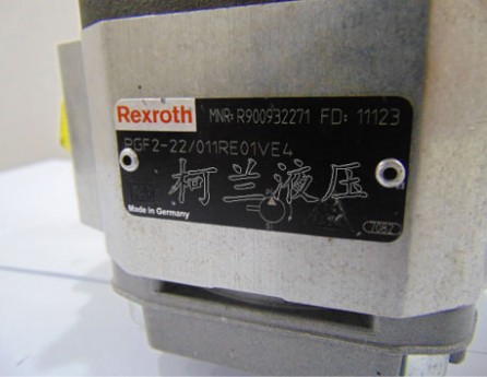 力士樂PGF2-22011RE01VE4 齒輪泵